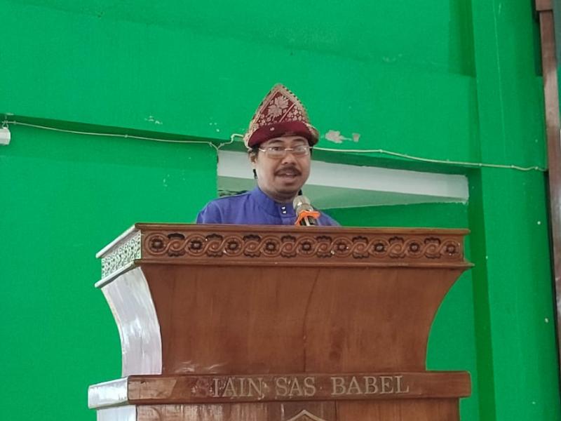Sambutan Pj Gubernur Babel Ervawi,M.Pd.M.M