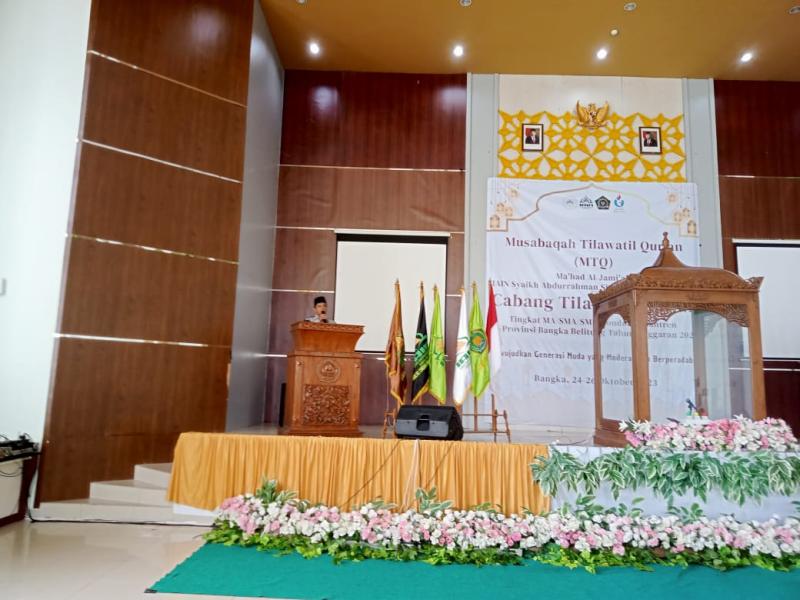 Sambutan Direktur Ma'had Al- Jamiah H. Winarno, M.H.I