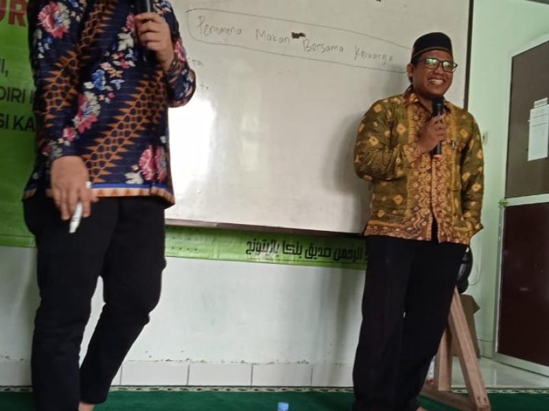 Narasumber dalam Workshop ini, Topan Saputra, M.Pd.I., Sekretaris III LPTQ Sumatera Selatan