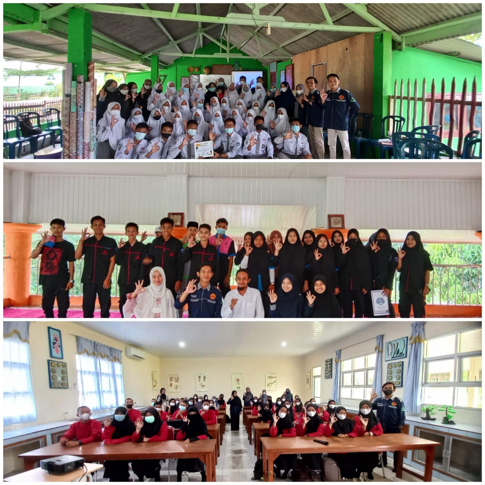 Berikan Informasi dan Edukasi, PIK-R Mutiara IAIN SAS Babel Goes To School