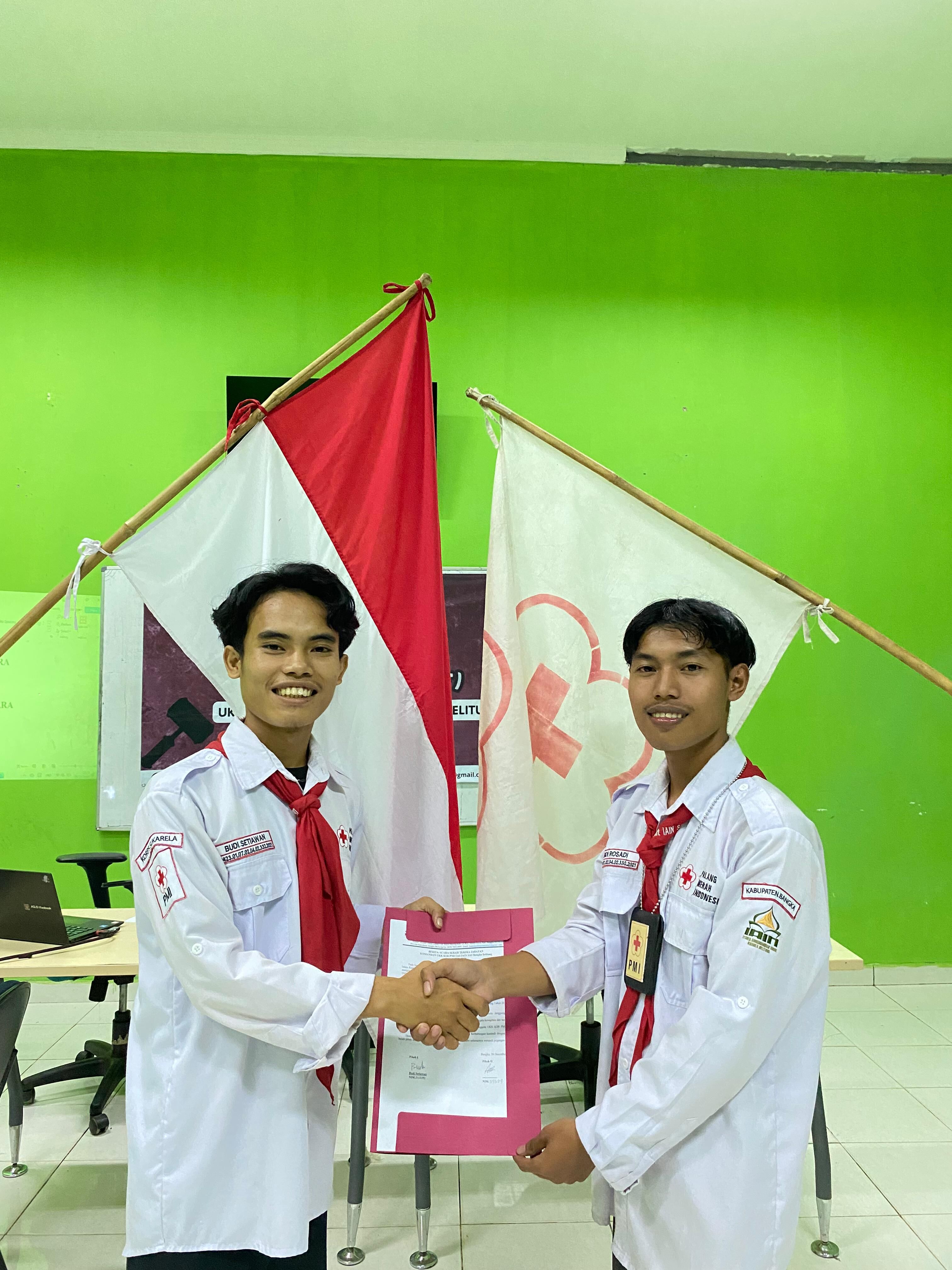 Pilih Ketua Baru, UKK KSR PMI Unit IAIN SAS Babel Adakan Musyawarah Unit