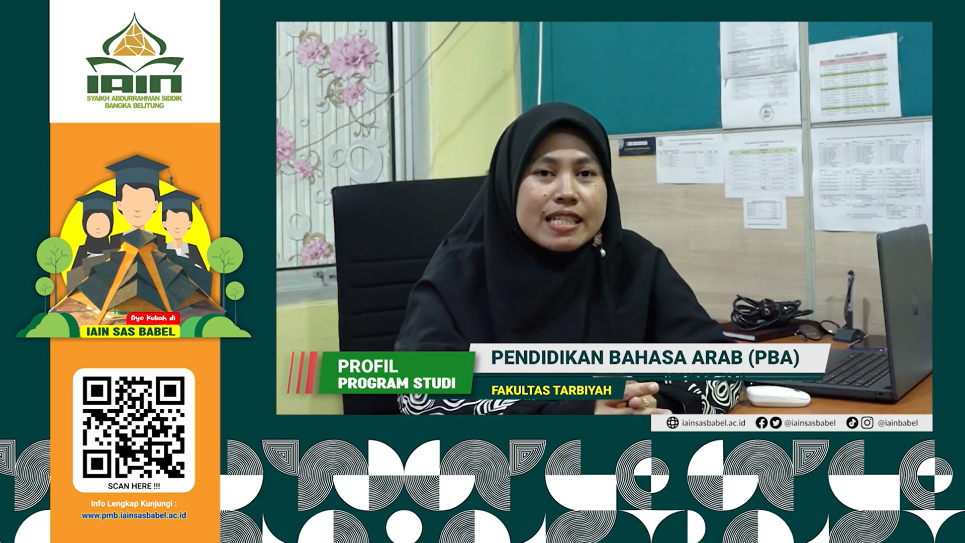 PMB Prodi Pendidikan Bahasa Arab (PBA) IAIN SAS Babel