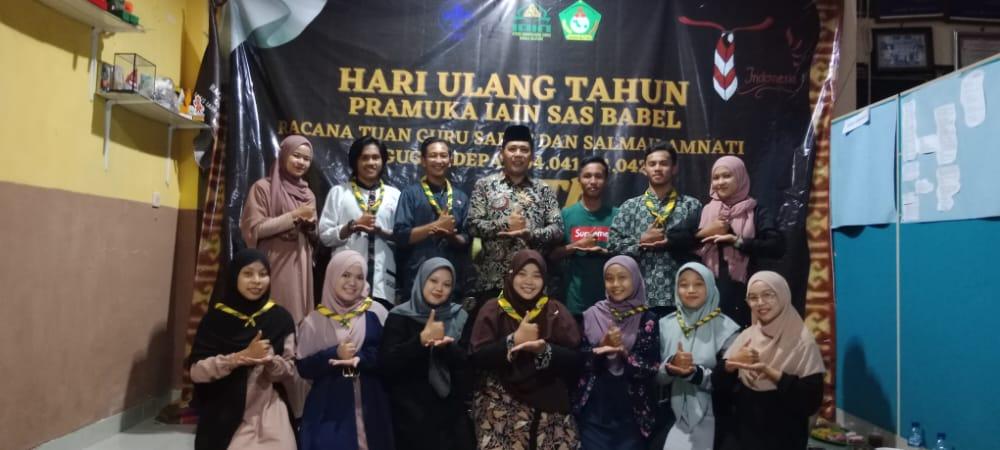 Peringati Milad ke- 8, Pramuka IAIN SAS Bangka Belitung Bertekad Semakin Eksis dan Maju