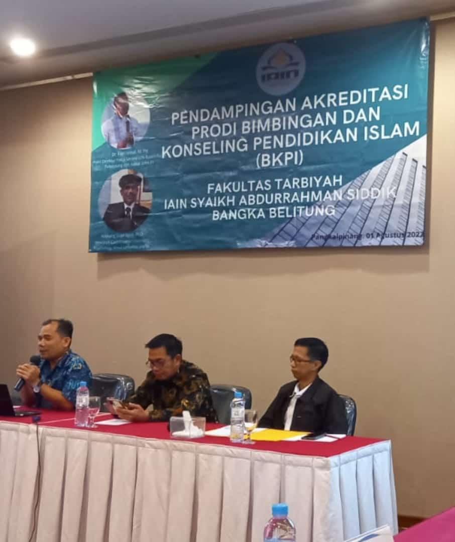 Prodi BKPI IAIN SAS Bangka Belitung adakan Pendampingan Akreditasi