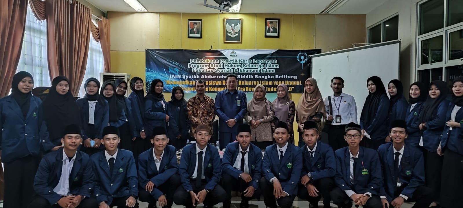 Pembekalan PKL, Mahasiswa Prodi Hukum Keluarga Islam  Siap Diterjunkan ke Pengadilan