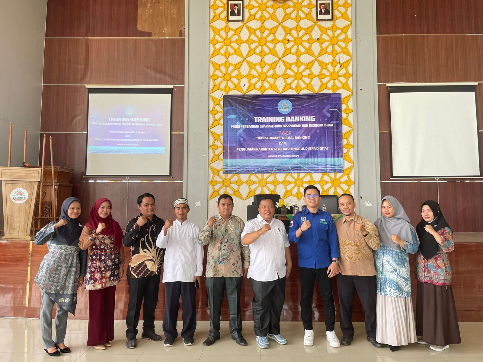 Program Studi Perbankan Syariah IAIN SAS Babel Laksanakan Training Perbankan