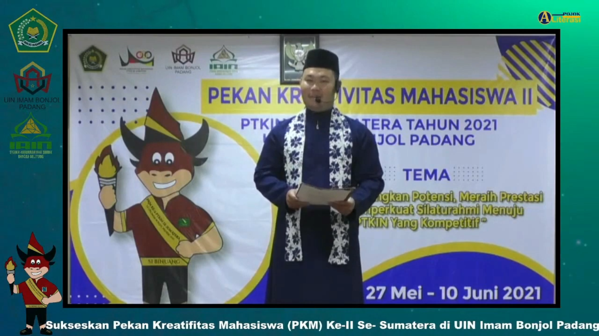 Puitisasi Al-Qur'an/Kontingen IAIN SAS Bangka Belitung Yuda Pratama