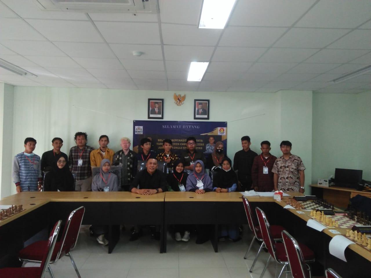 Turnamen IAIN SAS CHESS CUP I 2022 Resmi Dibuka Oleh Rektor
