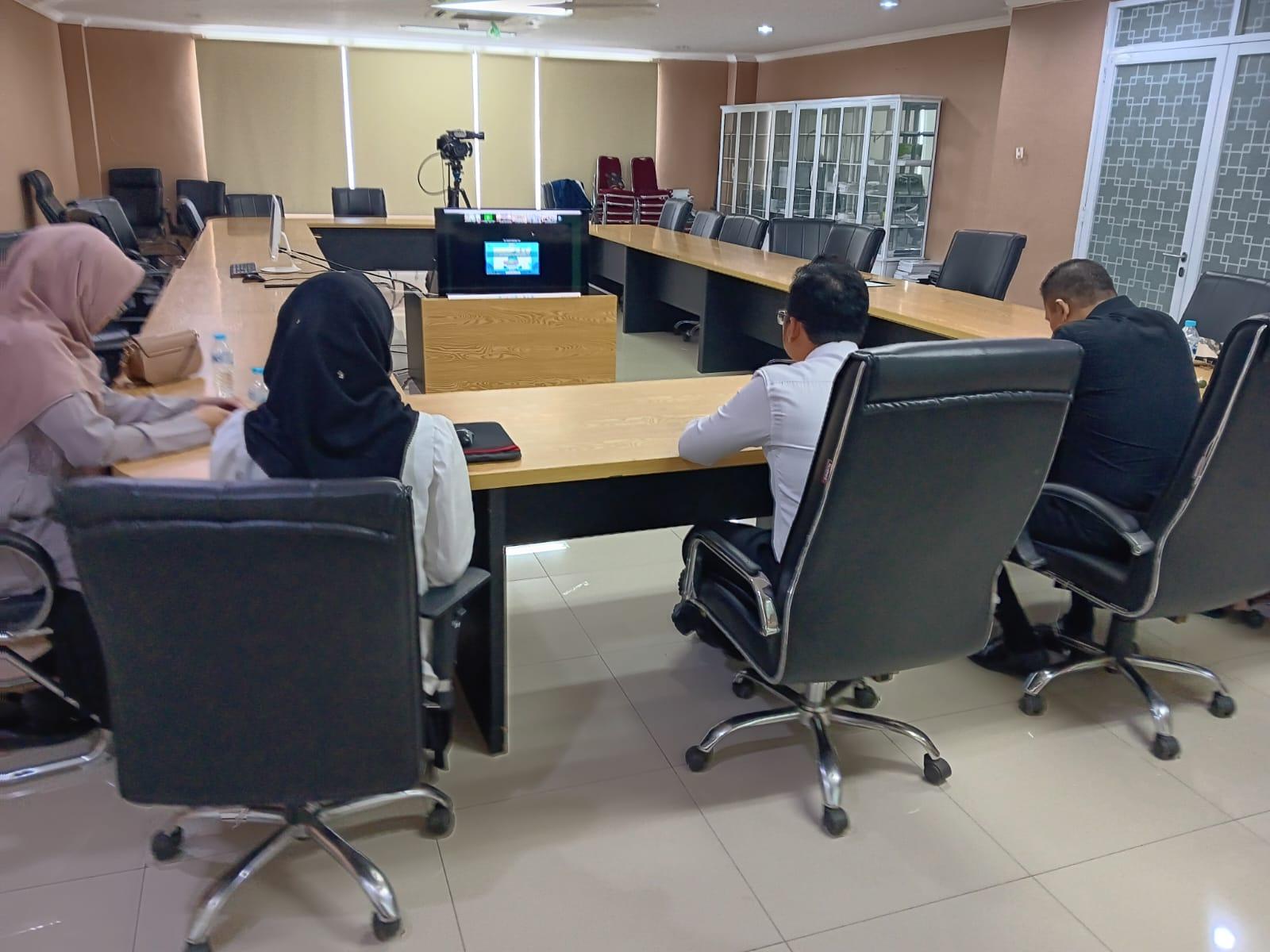 Rektor dan 8 PPPK IAIN SAS Babel Ikuti Pembukaan Orientasi Klasikal Serentak