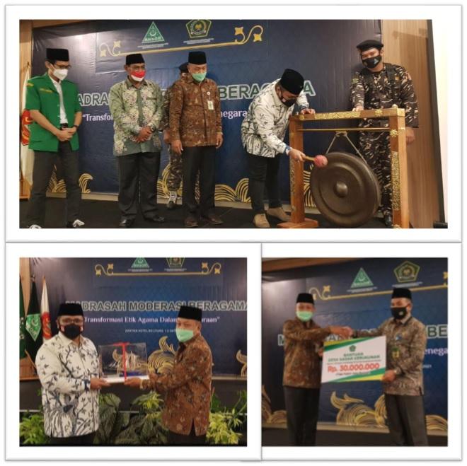 Rektor dan Kabiro hadiri Kegiatan Nasional Madrasah Moderasi Beragama di Belitung