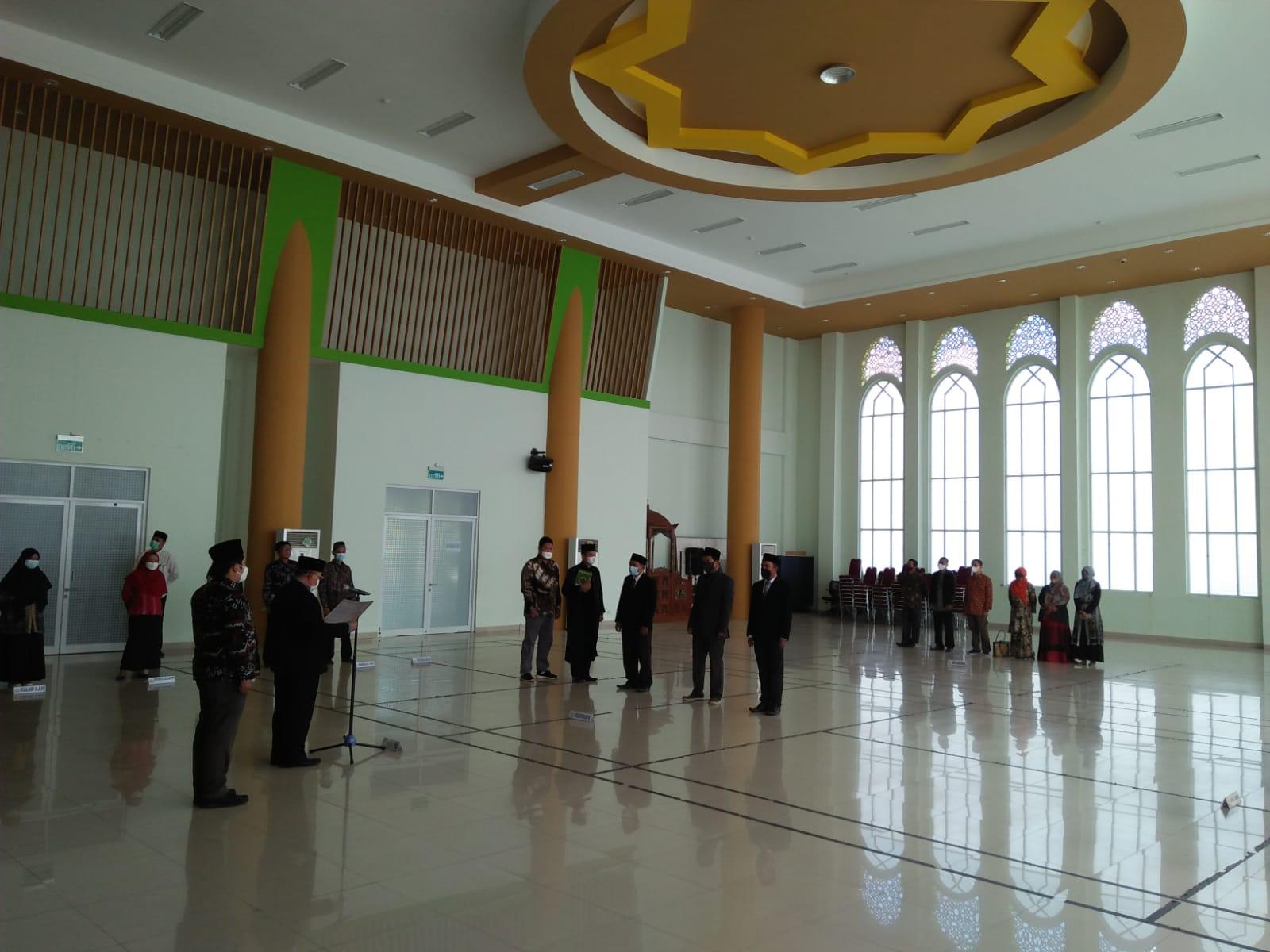 Tiga Pejabat Baru IAIN SAS Bangka Belitung Resmi Dilantik