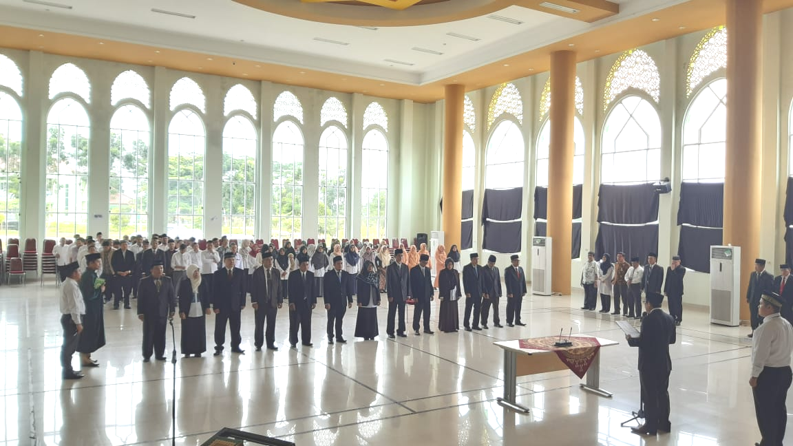 Rektor Lantik 13 Pejabat Baru IAIN SAS Bangka Belitung