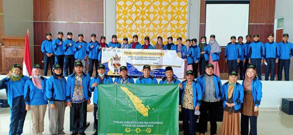 Rektor Lepas Kontingen IAIN SAS Babel Mengikuti PKM II Se-Sumatera