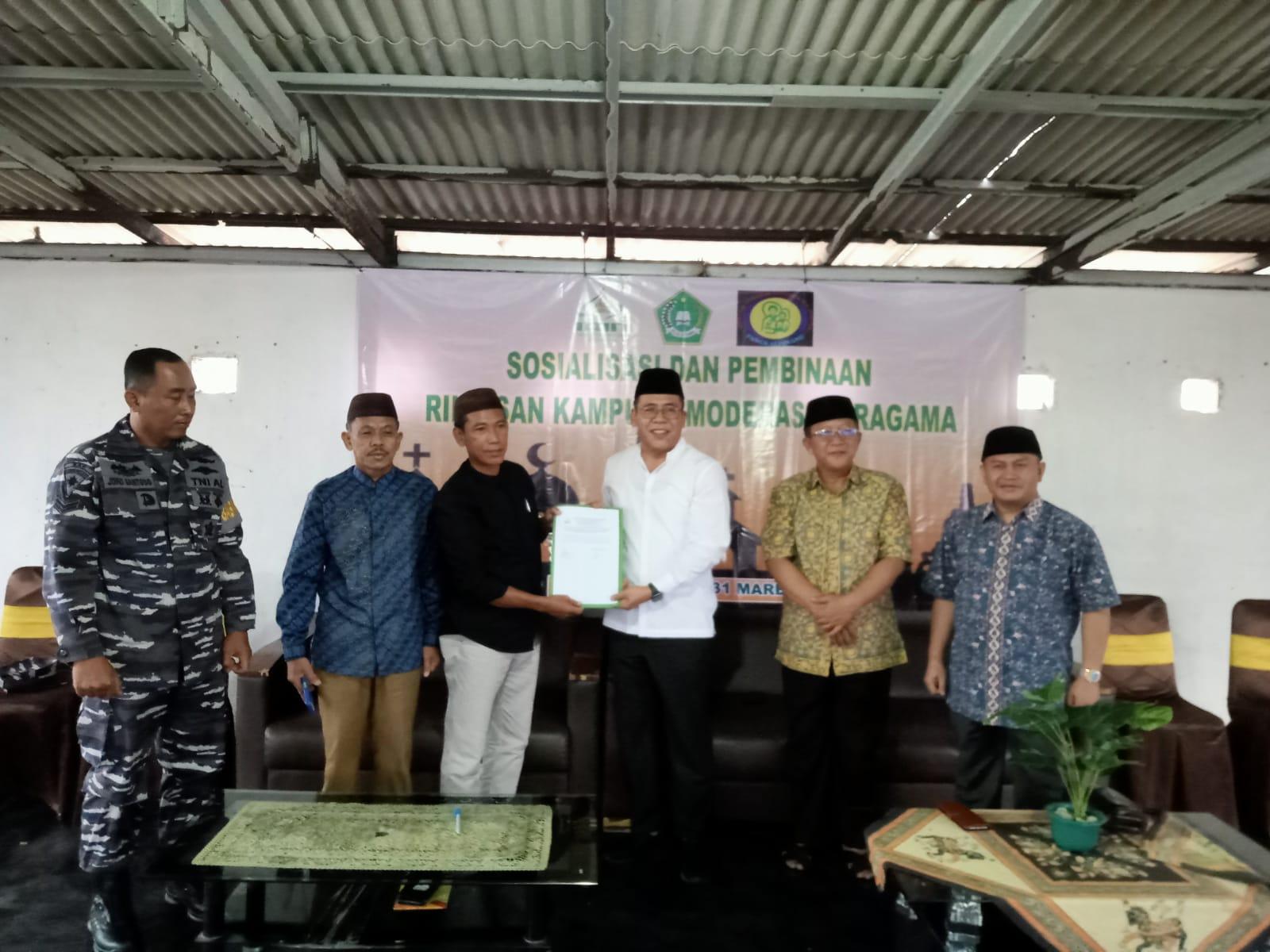 RMB IAIN SAS Bangka Belitung Melaunching Desa Rintisan Moderasi Beragama
