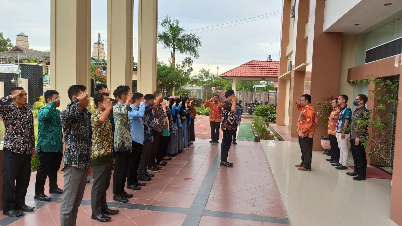 Rolling Mingguan Mahasiswa PKL IAIN SAS Bangka Belitung Di Pengadilan Agama Mentok