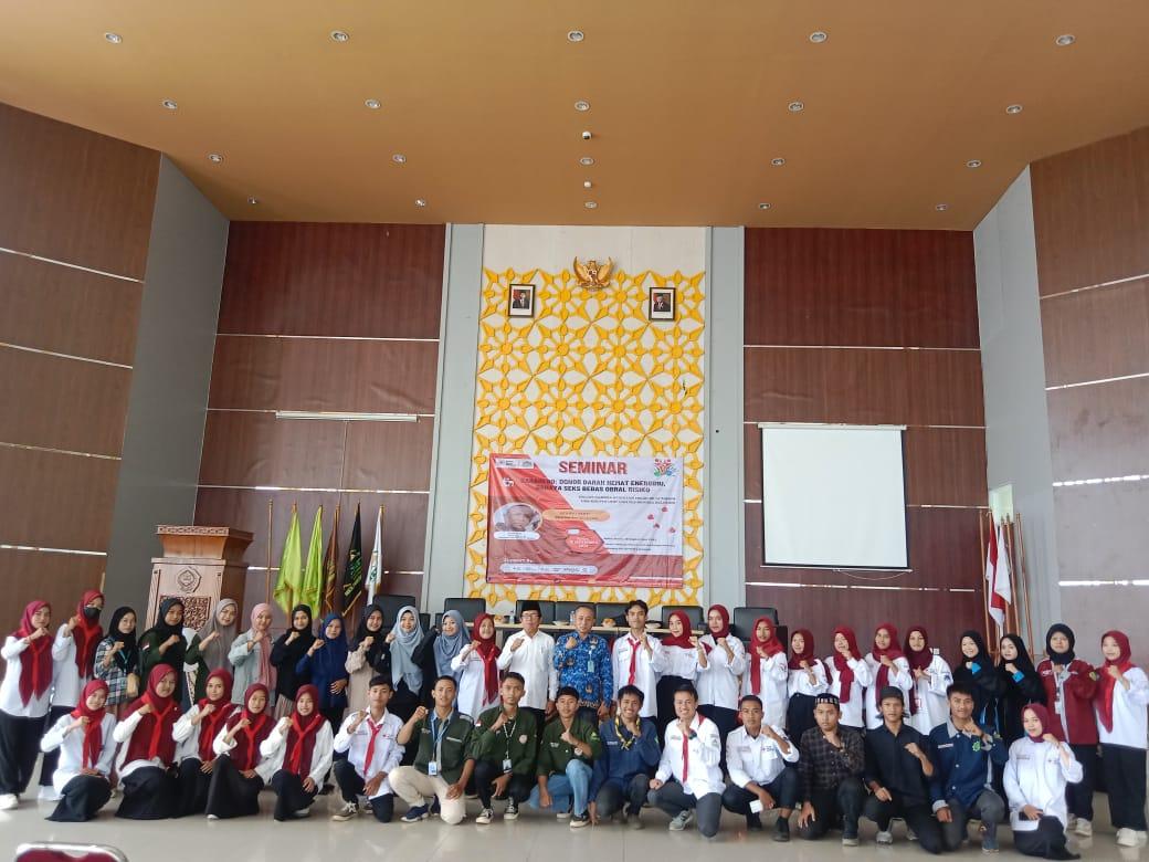 Sambut Milad Ke-22, KSR PMI IAIN SAS Babel Gelar Seminar