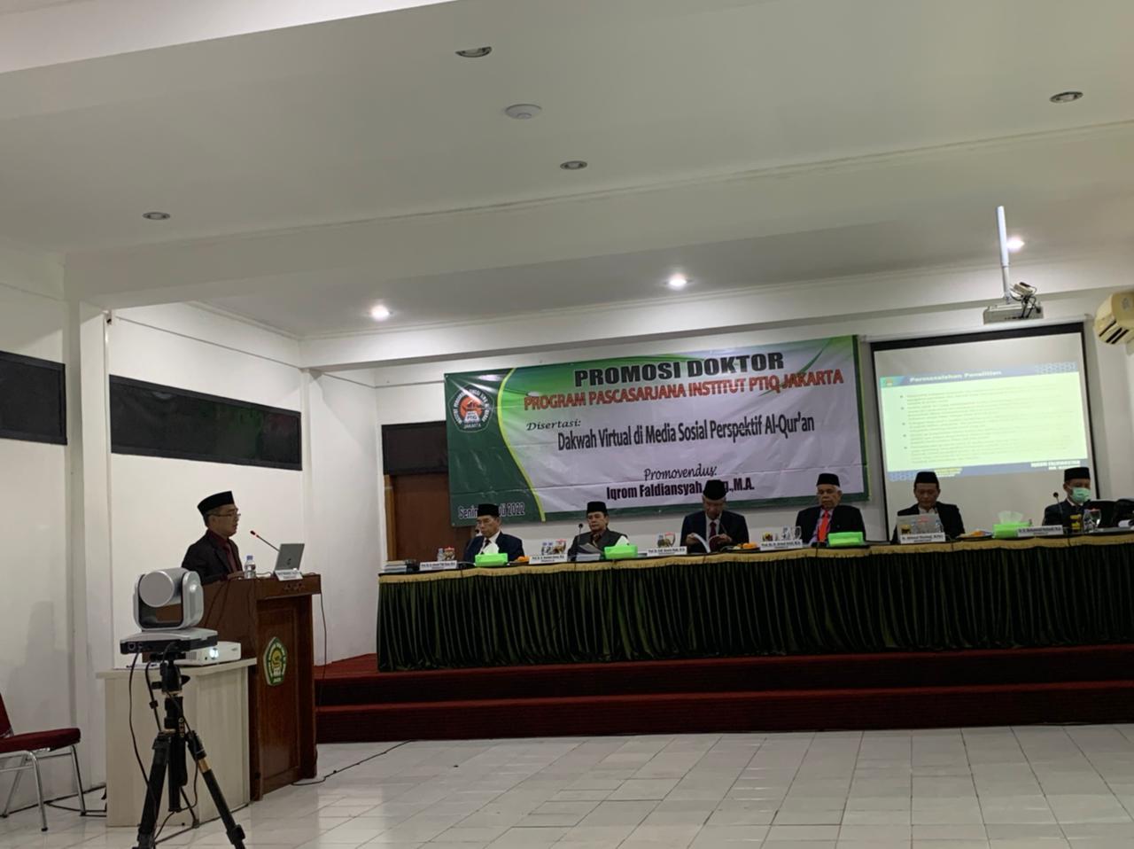 Satu Lagi, Dosen FDKI IAIN SAS Bangka Belitung Sukses Raih Gelar Doktor di PTIQ Jakarta