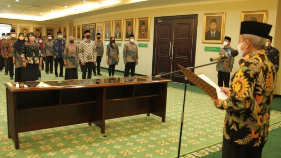 Sekjen Kemenag RI Lantik JFT Pranata Humas IAIN SAS Bangka Belitung