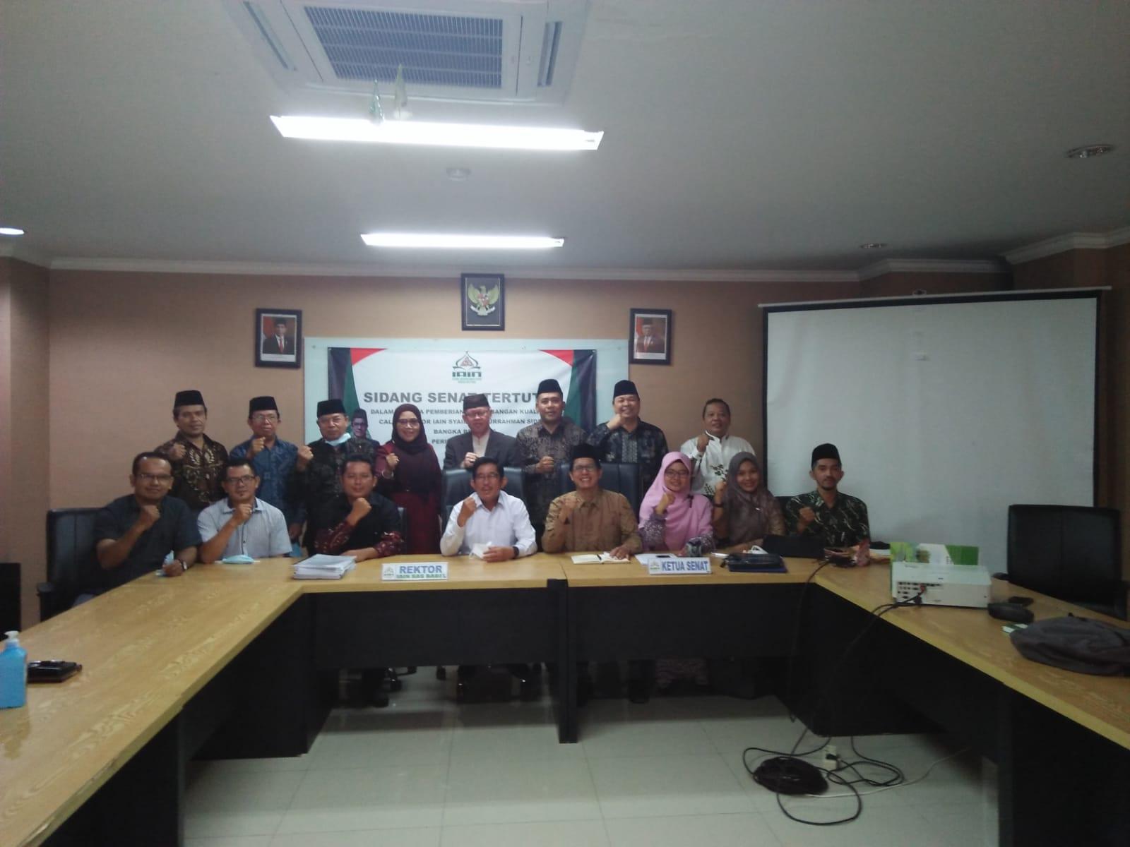 Hasil Penilaian Kualitatif Calon Rektor IAIN SAS Bangka Belitung Akan Diserahkan ke Kemenag