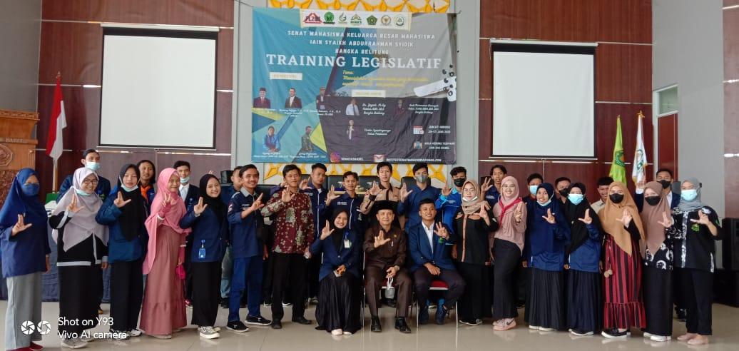 Senat Mahasiswa IAIN SAS Babel Sukses Gelar Training Legislatif I (Pertama)