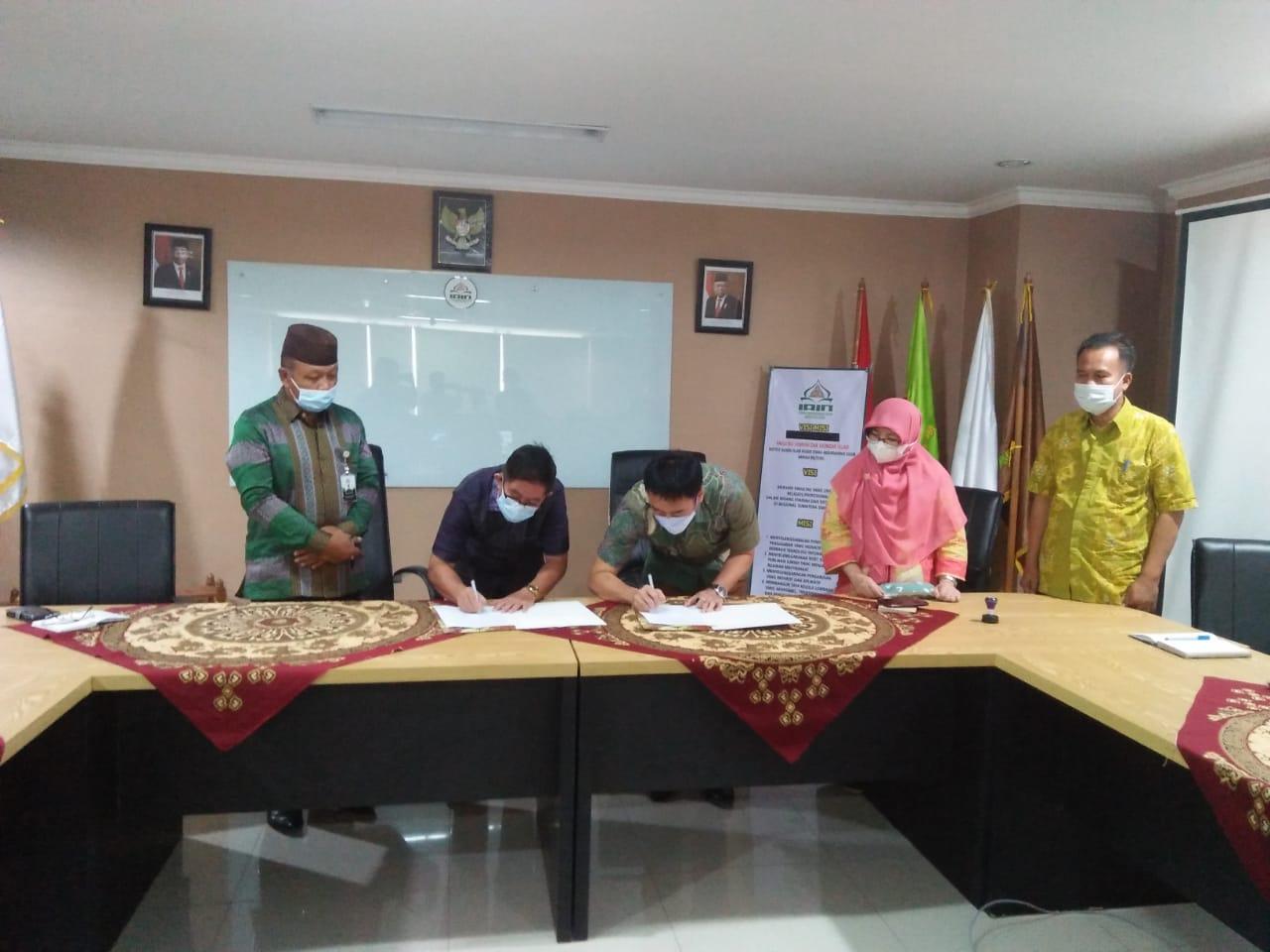 Serah Terima Sementara Gedung Serba Guna (GSG) IAIN SAS Bangka Belitung