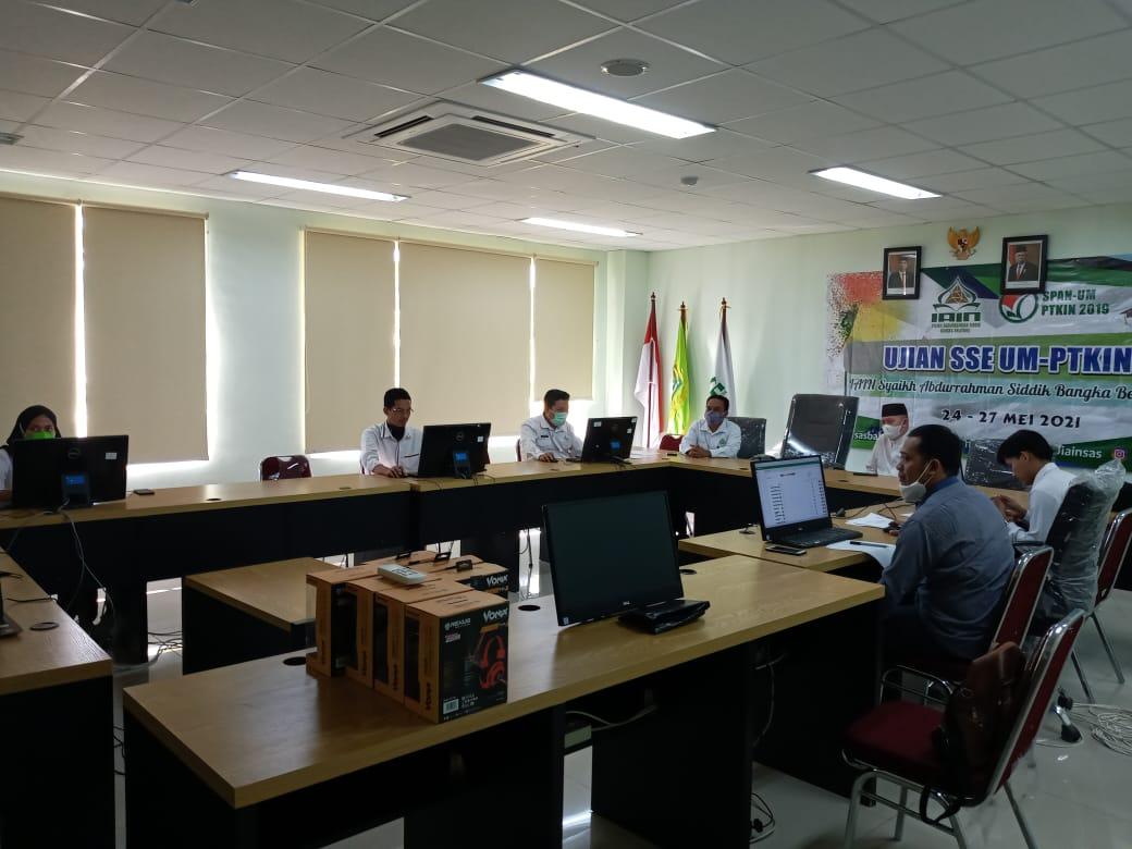 Serentak Se-Indonesia, IAIN SAS Bangka Belitung Gelar SSE UM-PTKIN Tahun 2021