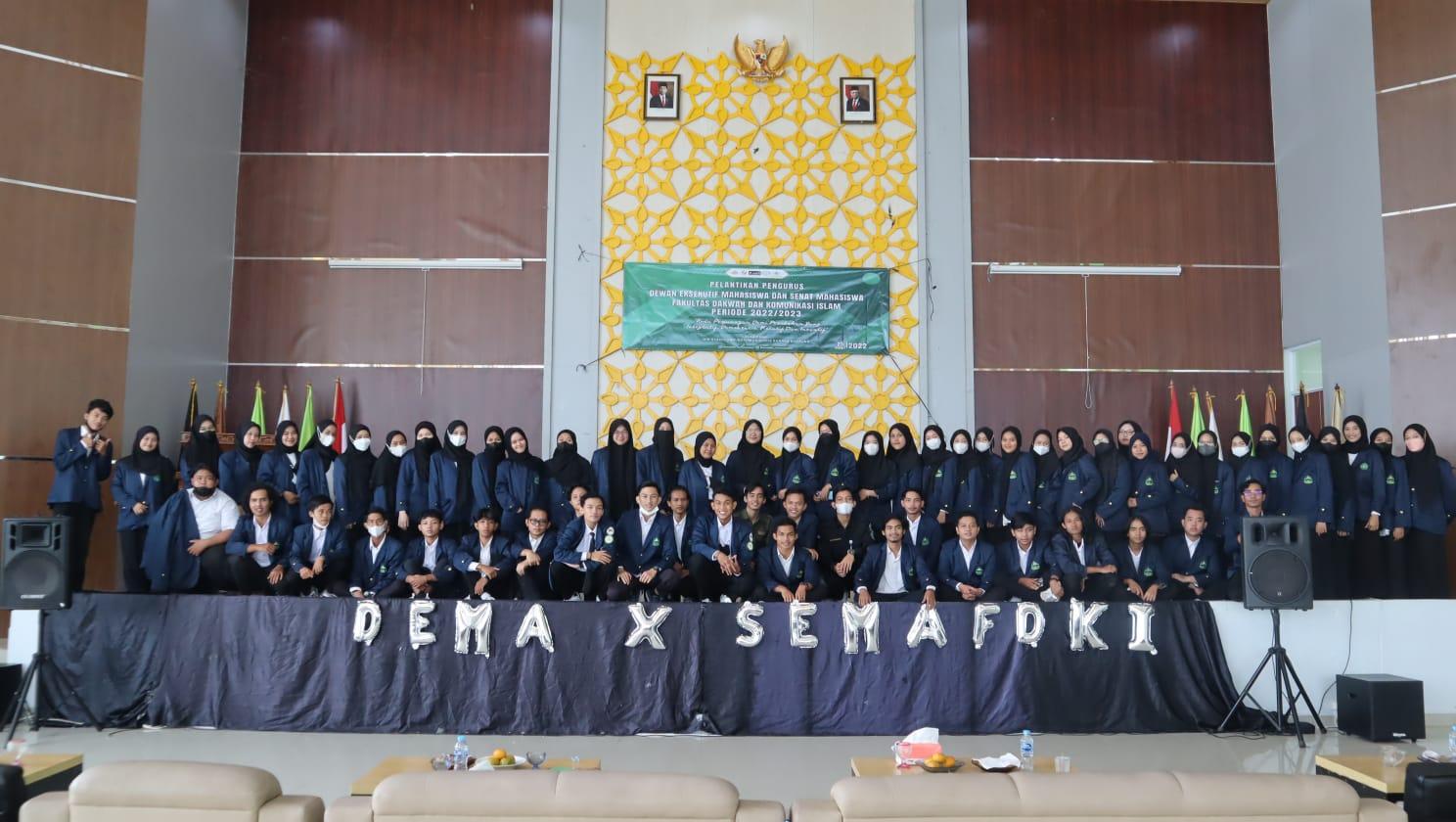 Siap Beri Perubahan, DEMA-SEMA FDKI Masa Bakti 2022-2023 Resmi Dilantik