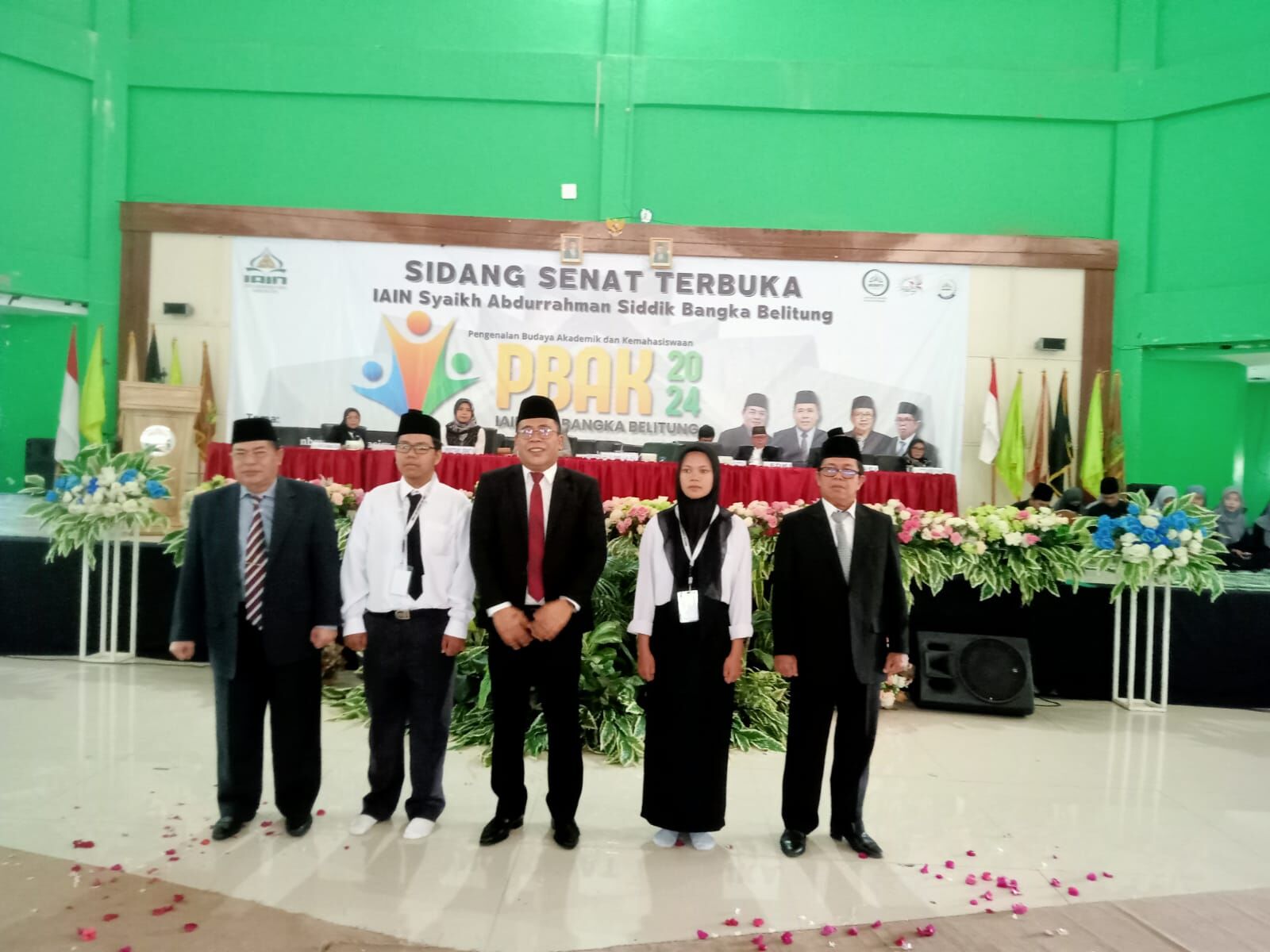 Sidang Senat Terbuka Menandai PBAK IAIN SAS Bangka Belitung
