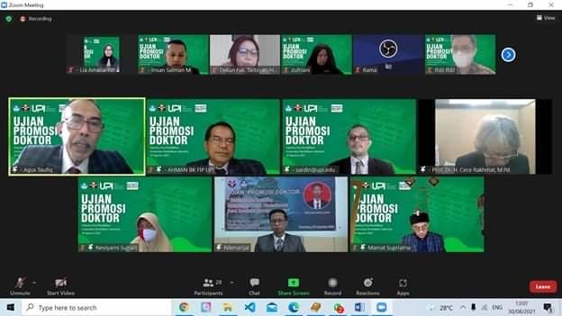 Dosen BK IAIN SAS Babel, Nikmarijal Raih Gelar Doktor di UPI Bandung
