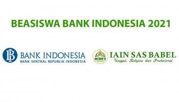 50 Kuota Beasiswa Bank Indonesia Untuk Mahasiswa IAIN SAS Bangka Belitung