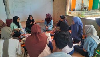 Mahasiswa Prodi Psikologi Islam Belajar Aktualisasi di Teluk Uber sebagai salah satu destinasi favorit di Pulau Bangka
