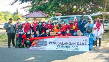 Bantu Korban Gempa, UKK KSR PMI Unit IAIN SAS Babel Gandeng PMI Kabupaten Bangka adakan Penggalangan Dana