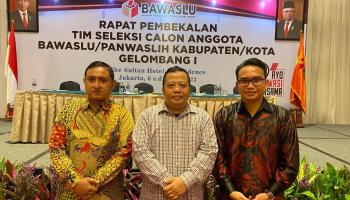 Bawaslu RI Tunjuk Tiga Dosen IAIN SAS Babel Jadi Timsel Calon Anggota Bawaslu 7 Kabupaten Kota Se-Babel