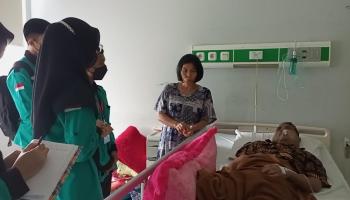 Mahasiswa Prodi BKI Lakukan Bimbingan Kerohanian Di Rumah Sakit Bakti Timah