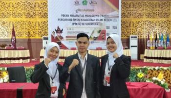 Debat Konstitusi PKM II Se-Sumatera Sumbangkan Perak untuk Kontingen IAIN SAS Babel