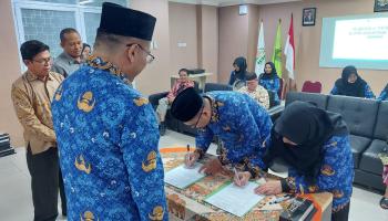 Delapan PPPK IAIN SAS Babel Tahun Anggaran 2022 Resmi Dilantik