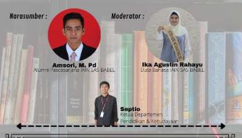 Peringati Hardiknas, DEMA FDKI IAIN SAS Babel Sukses Gelar Seminar Online Pendidikan