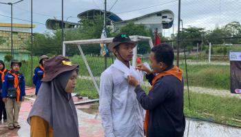 Diksar XVI Sukses, Kopassas IAIN SAS Babel Sambut Anggota Baru Laskar Halimun
