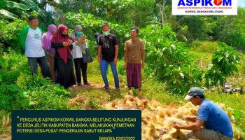 Dosen FDKI IAIN SAS Babel Kolaborasi dengan ASPIKOM Lakukan Pemetaan Potensi Desa Industri Kreatif