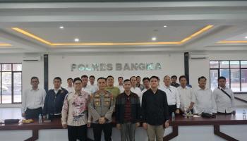 Dosen Ilmu Hukum IAIN SAS Babel ikuti Sharing Session di Mapolres Bangka