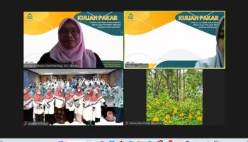 Dosen Pascasarjana IAIN SAS Babel Menjadi Narasumber pada Kegiatan Kuliah Pakar di Prodi Kebidanan Fakultas Kedokteran dan Kesehatan UIN Alauddin Makassar