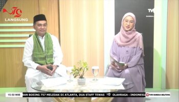 Dr. Iqrom Faldiansyah, M.A  Dosen IAIN SAS Bangka Belitung Pengisi Acara Lentera Qolbu Di TVRI