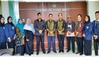 Fakultas Syariah dan Ekonomi Islam Lepas Mahasiswa Magang Di Tiga Pengadilan Agama