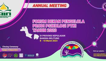 FDKI IAIN SAS Babel Siap Jadi Tuan Rumah Forum Dekan Pengelola Prodi Psikologi PTKI
