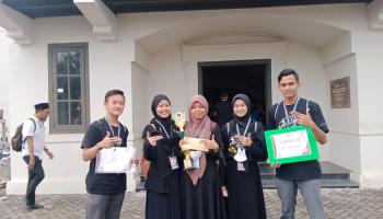 Tim Formasi  KIP-K IAIN SAS Bangka Belitung Juara III Lomba Vlog Lawatan Sejarah Kota