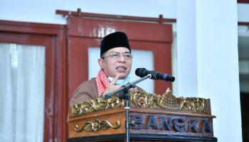 Guru Besar IAIN SAS Babel Isi Ceramah di Rumah Dinas Bupati Bangka
