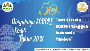 HUT KORPRI ke-50 Tahun 2021