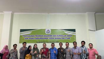 IAIN SAS Babel Adakan  Workshop Susun Pedoman untuk Implementasikan Program Kampus