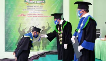 IAIN SAS Bangka Belitung Gelar  Wisuda Drive Thru Ditengah Pandemi