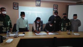 IAIN SAS Bangka Belitung Kembali Perpanjang Kerjasama Kanal Online Dengan Bangka Pos Group